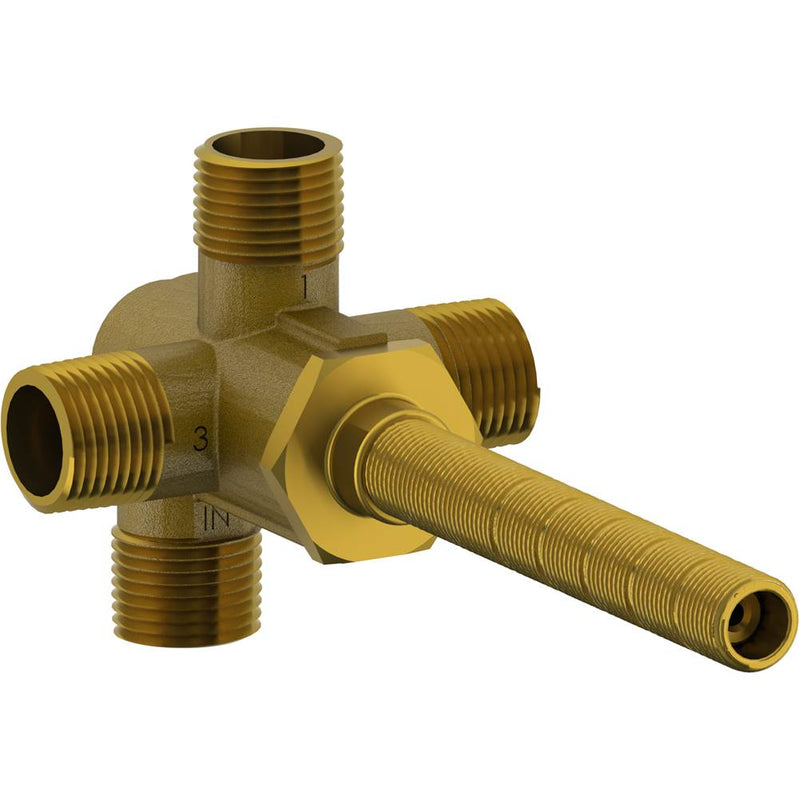 Watermark SS-WD3SH 1/2" 3 Way Diverter