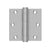 Deltana SS35U 3-1/2 x 3-1/2 Square Hinge