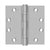 Deltana SS45BU32 4-1/2 x 4-1/2 Square Hinge