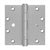 Deltana SS55BBUSEC 5x 5 Square Hinge, 2BB, Security