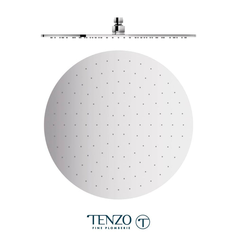 Tenzo SSTS-16-R-CR Shower Head Round 40CM Stainless Steel 2MM Chrome