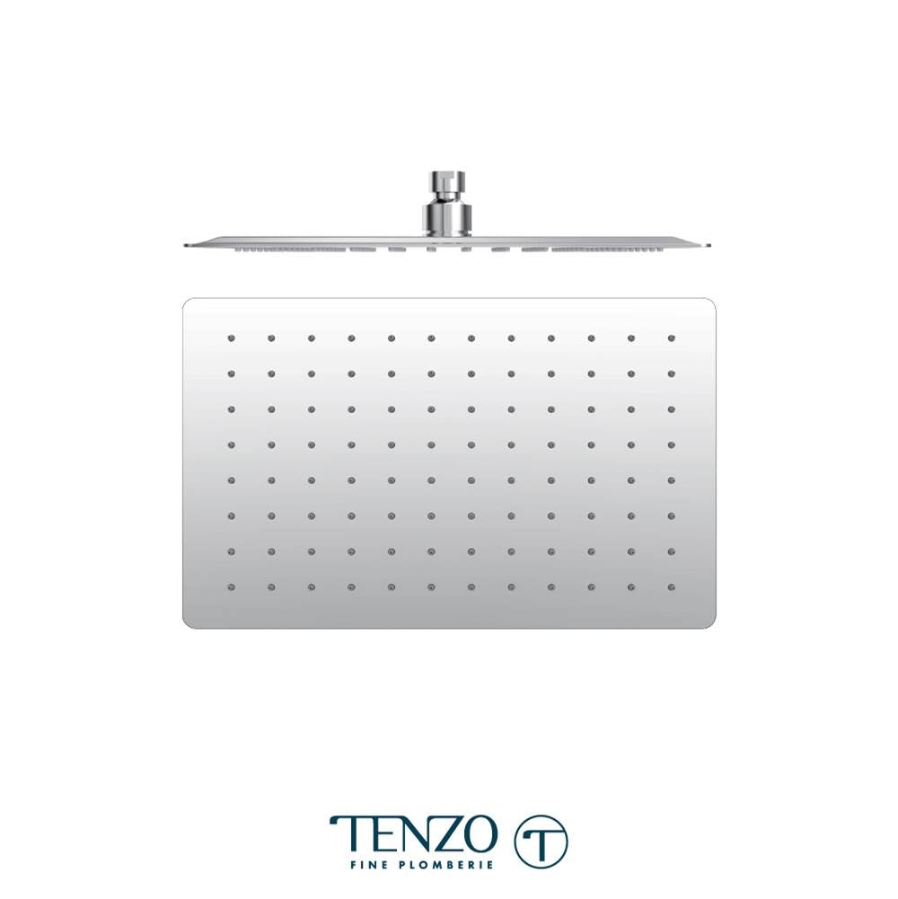 Tenzo SSTS-812-Q-CR Shower Head 20X30CM Stainless Steel 2MM Chrome