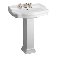 Load image into Gallery viewer, Barclay 3-848 Stanford 660 Pedestal Lavatory 8 Widespread