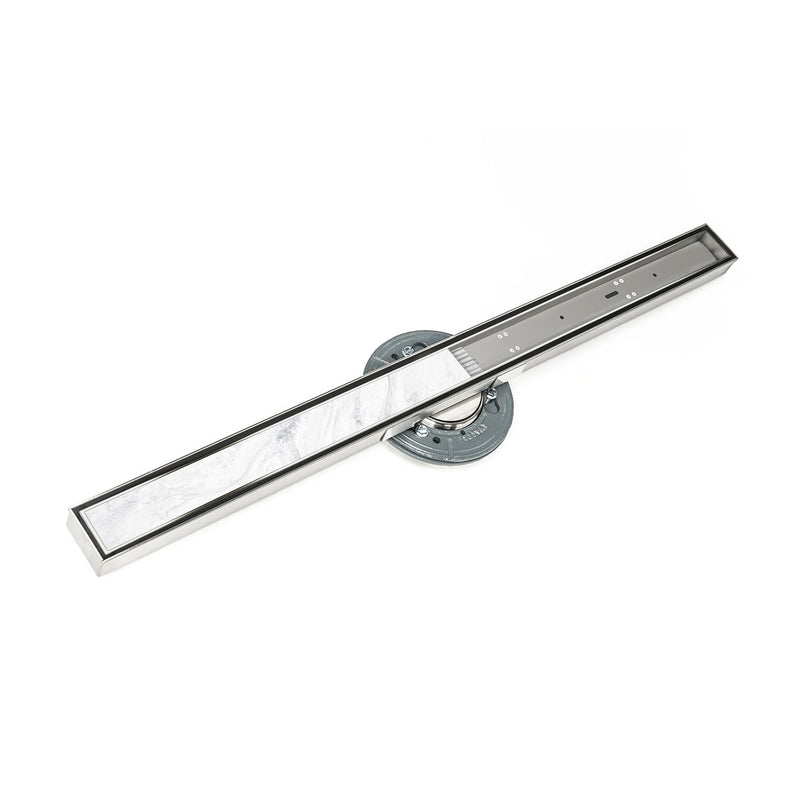 Infinity Drain STIF AS 9948-A 48" Complete Kit for the Tile Insert 99 w/ABS Body