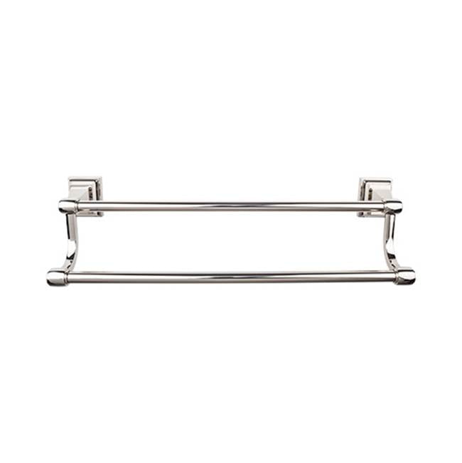 Top Knobs Stratton Bath Towel Bar Double