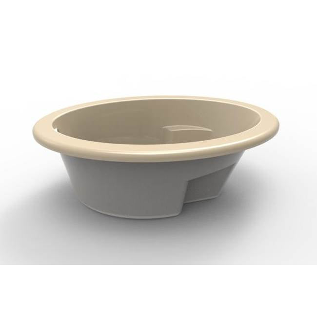 Hydro Systems STO6642ATO Studio Oval 6642 AC Tub Only