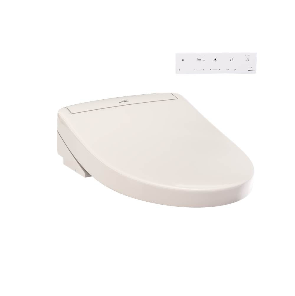 Toto SW3446 Washlet S5 Electronic Bidet Toilet Seat With Instantaneous Water Heating, Premist and Ewater+ Wand Cleaning, Elongated