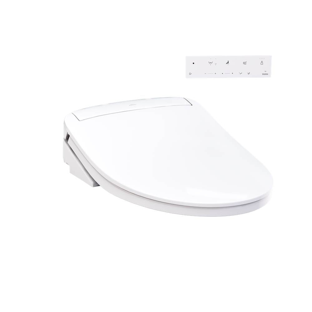 Toto SW3946#01 Washlet KS6 Electronic Bidet Toilet Seat With Instantaneous Water Heating, Premist and Ewater+ Wand Cleaning, Elongated