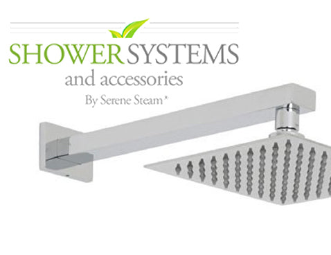 SereneDrains SWHA-SQ Wall Mount Square Shower Arm - Parent