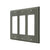 Deltana SWP4740 Switch Plate, Triple Rocker