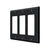 Deltana SWP4740 Switch Plate, Triple Rocker