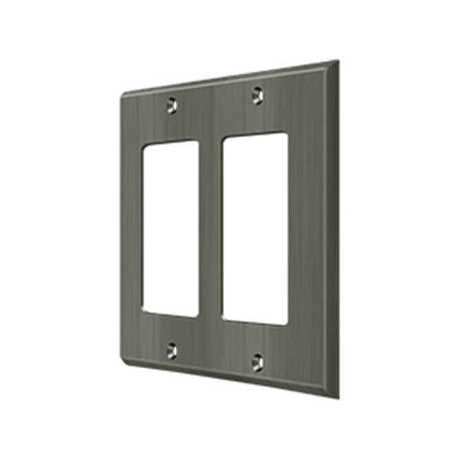 Deltana SWP4741 Switch Plate, Double Rocker
