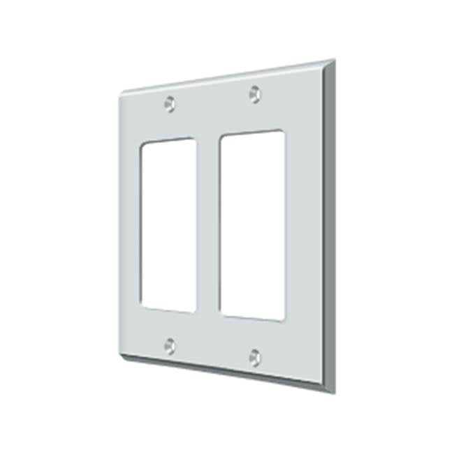 Deltana SWP4741 Switch Plate, Double Rocker