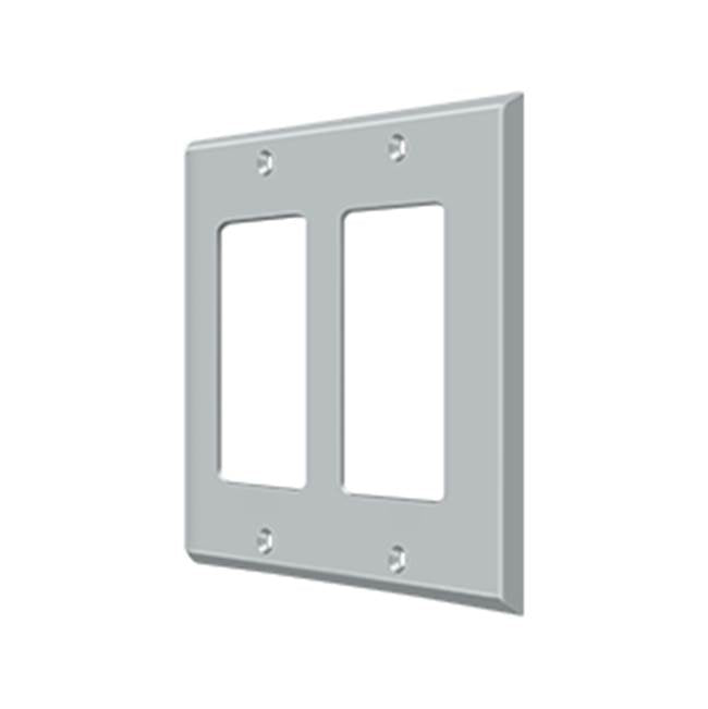 Deltana SWP4741 Switch Plate, Double Rocker