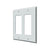 Deltana SWP4741 Switch Plate, Double Rocker