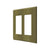 Deltana SWP4741 Switch Plate, Double Rocker