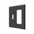 Deltana SWP4743 Switch Plate, Single Switch/Single Rocker