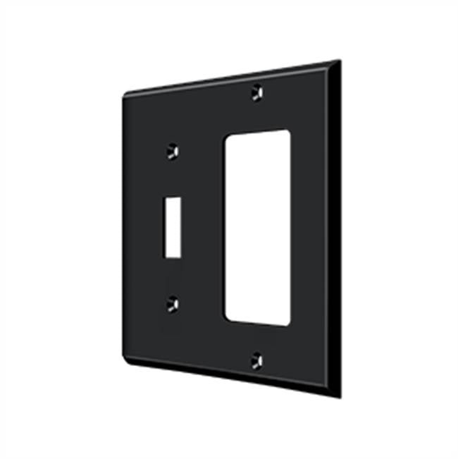 Deltana SWP4743 Switch Plate, Single Switch/Single Rocker