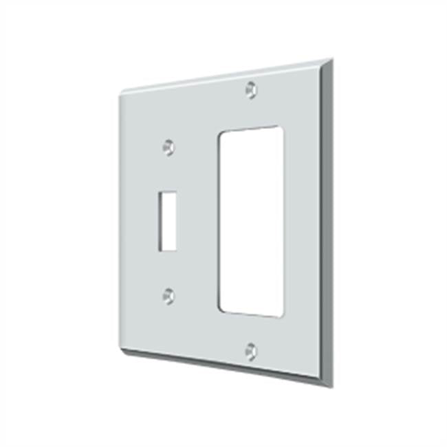 Deltana SWP4743 Switch Plate, Single Switch/Single Rocker