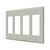 Deltana SWP4744 Switch Plate, Quadruple Rocker
