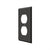 Deltana SWP4752 Switch Plate, Double Outlet