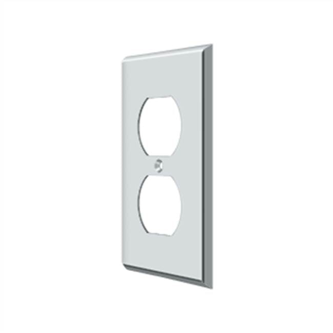 Deltana SWP4752 Switch Plate, Double Outlet