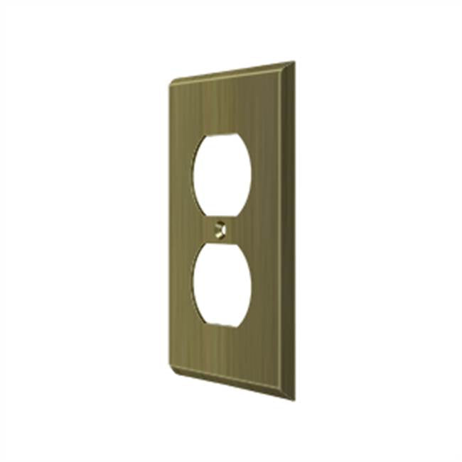 Deltana SWP4752 Switch Plate, Double Outlet