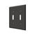 Deltana SWP4761 Switch Plate, Double Standard