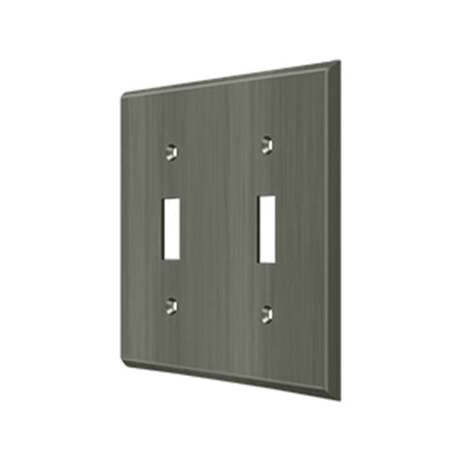 Deltana SWP4761 Switch Plate, Double Standard