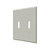 Deltana SWP4761 Switch Plate, Double Standard