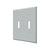 Deltana SWP4761 Switch Plate, Double Standard