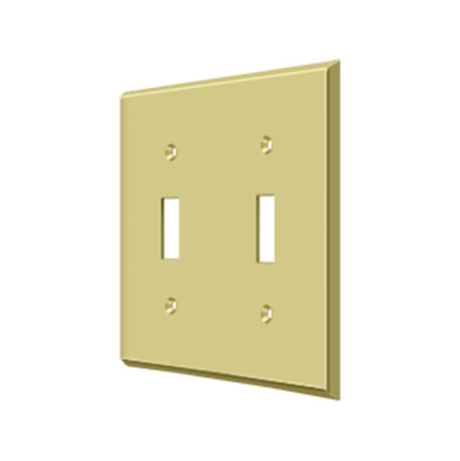 Deltana SWP4761 Switch Plate, Double Standard