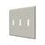 Deltana SWP4763 Switch Plate, Triple Standard