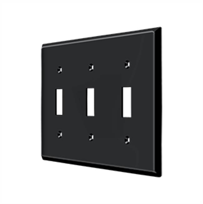 Deltana SWP4763 Switch Plate, Triple Standard