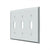 Deltana SWP4763 Switch Plate, Triple Standard