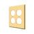 Deltana SWP4771 Switch Plate, Quadruple Outlet - Parent