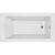 Hydro Systems SYD6030ATO-RH Sydney 60 X 30 Acrylic Soaking Right Hand Tub