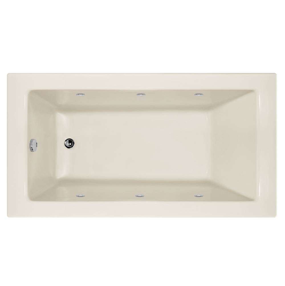 Hydro Systems SYD6032ACO-LH Sydney 60 X 32 Acrylic Airbath & Whirlpool Combo System Left Hand Tub