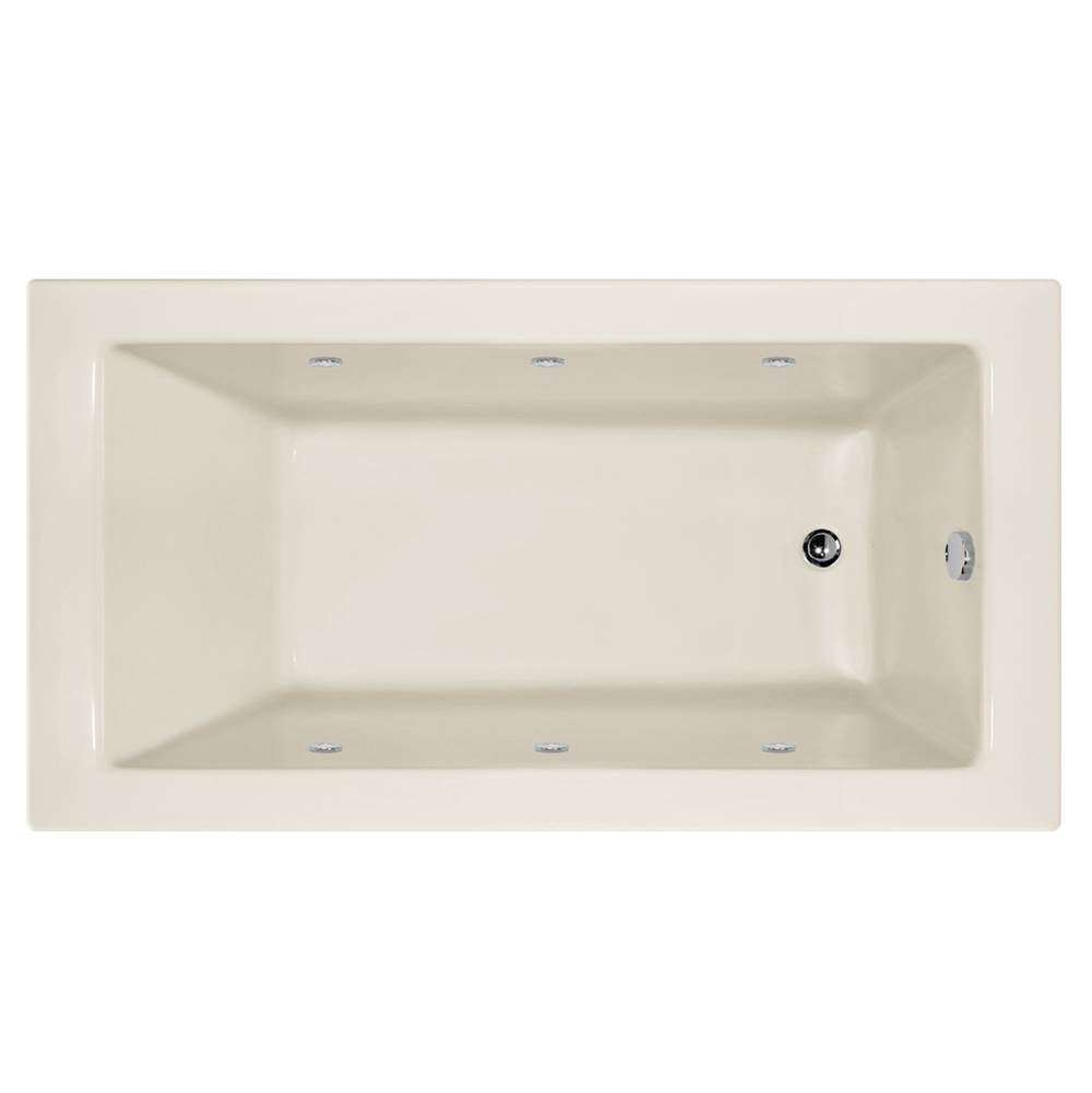 Hydro Systems SYD6034ACO-RH Sydney 60 X 34 Acrylic Airbath & Whirlpool Combo System Right Hand Tub