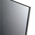 GlassCrafters 20W x 72H x 6D Full Length Frameless Mirrored Cabinet, Left Hand, Satin Gray Glass