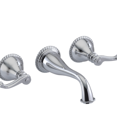 Rubinet T1GETL Wall Mount Lav Set (Less Drain) Trim Only