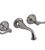 Rubinet T1GETL Wall Mount Lav Set (Less Drain) Trim Only