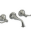 Rubinet T1GETL Wall Mount Lav Set (Less Drain) Trim Only