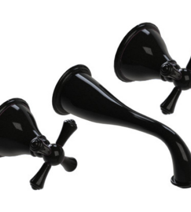 Rubinet T1GFMC Wall Mount Lav Set (Less Drain) Trim Only
