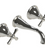 Rubinet T1GFMC Wall Mount Lav Set (Less Drain) Trim Only
