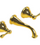 Rubinet T1GFML Wall Mount Lav Set (Less Drain) Trim Only