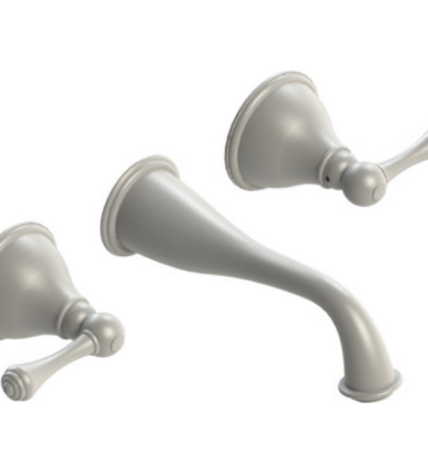 Rubinet T1GFML Wall Mount Lav Set (Less Drain) Trim Only