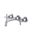 Rubinet T1GGNC Wall Mount Lav Set (Less Drain) Trim Only