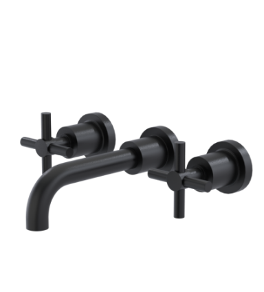 Rubinet T1GGNC Wall Mount Lav Set (Less Drain) Trim Only