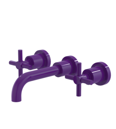 Rubinet T1GGNC Wall Mount Lav Set (Less Drain) Trim Only